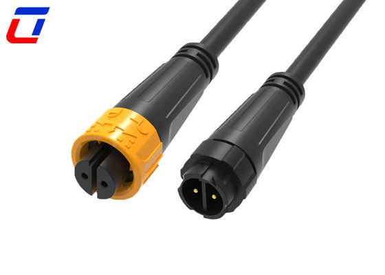 10A 2 pin 300V cirkeldraad aansluiting Quick Lock waterdicht Vrouwelijke naar mannelijke aansluiting