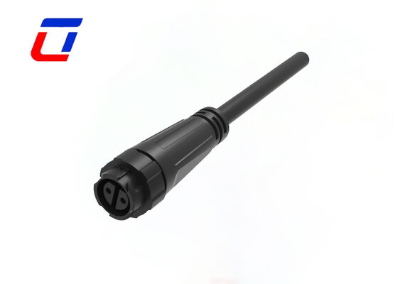 Waterdicht M16 2 pin cirkelvormig snel slot aansluiting Man tot Vrouw 300V