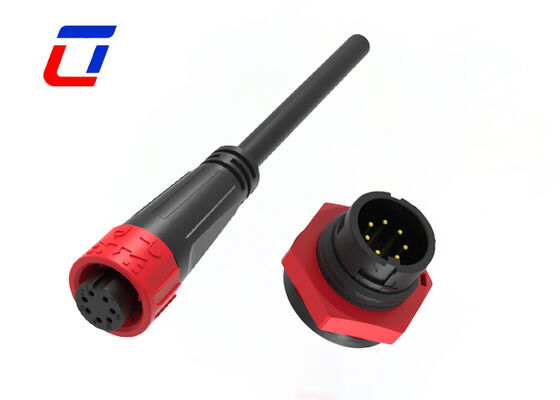 M16 7-pins Automotive Waterdichte Mannelijke Vrouwelijke Connector Voor Laag Vermogen Signaal