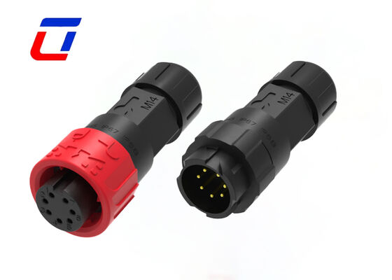 M16 7-pins Automotive Waterdichte Mannelijke Vrouwelijke Connector Voor Laag Vermogen Signaal