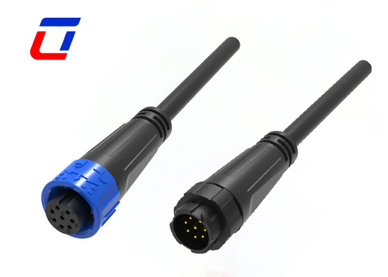 M16 IP67 Waterdichte 8-pins Mannelijke/Vrouwelijke Kabelconnector