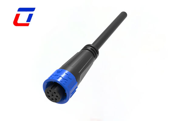 M16 IP67 Waterdichte 8-pins Mannelijke/Vrouwelijke Kabelconnector