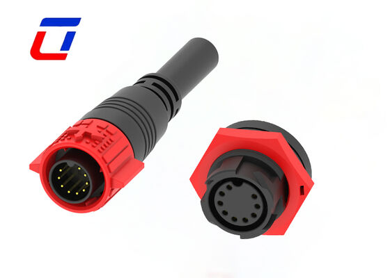 9 Pin Data Connector M19 IP67 waterdicht connector voor LED