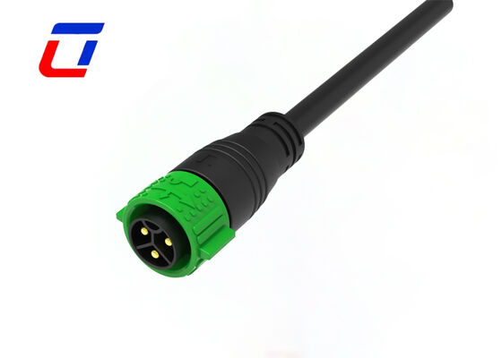 Industriële Ronde Connector M25 3-pins 50A IP67 Waterdichte Connector