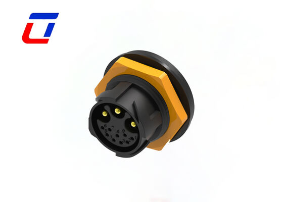 Multi-pin connectortypes van 3+9 pin M25 30A 300V waterdichte buitenconnector