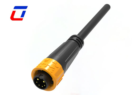 Multi-Pin waterdichte connector M16 2+4 pin nylondraadconnectoren voor industriële sensoren