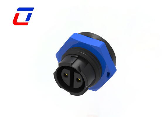 2 Pin Circular Power Connector M16 10A 300V Waterproof Male Female Plug Socket