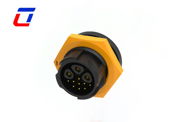 Ronde Waterdichte Connector M19 3+9 Pins PA66 IP67 Draad-naar-Board Connector