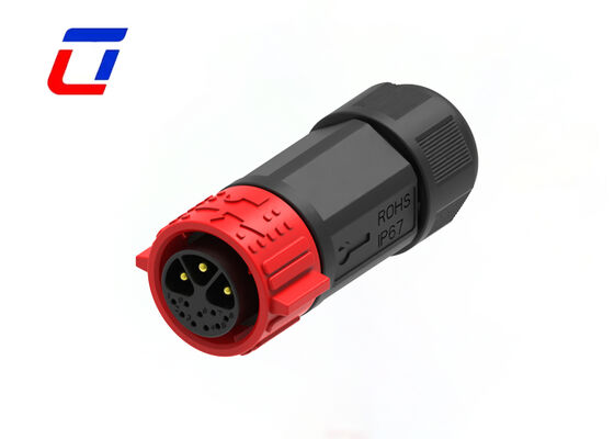 3+9-pins stroom- en signaalconnectoren M25 snelsluiting draad-naar-printplaat connector