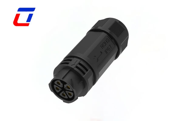 50A M25 5-pins mannelijke en vrouwelijke connector IP67 snelsluiting zonneconnectoren voor stroom