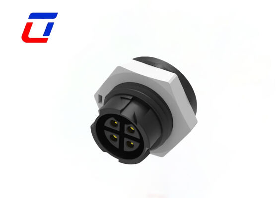 Ronde paneelmontage connector 4-pins M16 IP67 10A draadconnectoren waterdicht