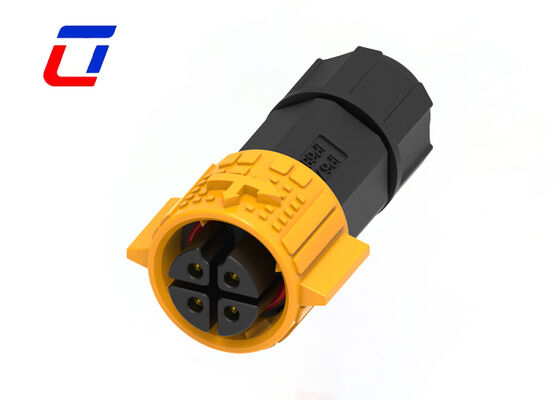 300V 4 Pin M19 Waterproof Connector Male To Female IP67 Circular Connectors