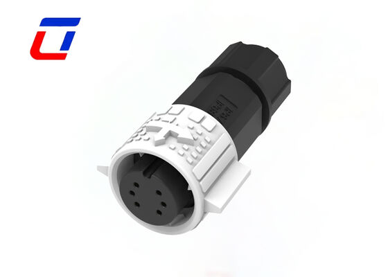 15A M19 6Pin waterdicht laagspanningsconnectoren ODM Plug And Socket Connector