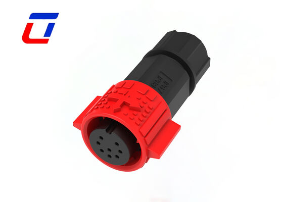 300V waterdicht snel ontkoppelbaar draadconnector M19 8Pin IP67 connector