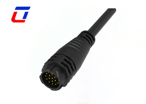 Push Lock M19 Waterdichte Buitendraadconnectoren 18-pins Mannelijke en Vrouwelijke Connectoren