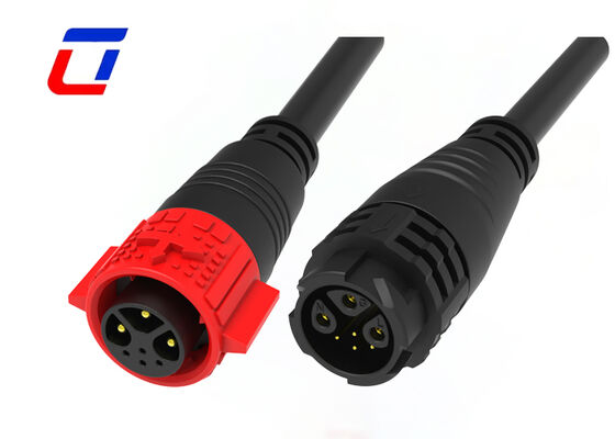UL94-V0 M19 3+4 Pin Waterdicht Connector OEM IP67 Power And Signal Connector