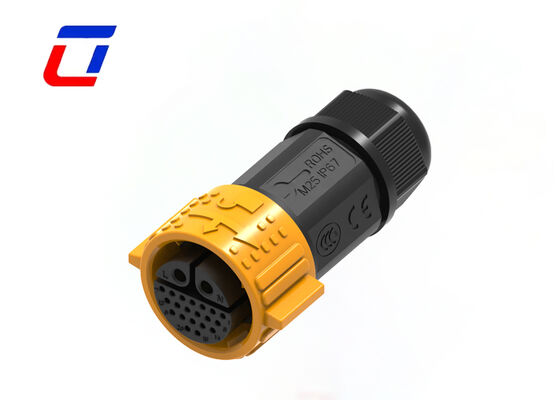 M25 2+20 Pin Ronde Push-Pull Connectoren 300V Stekker en Contactdoos Kabelconnector