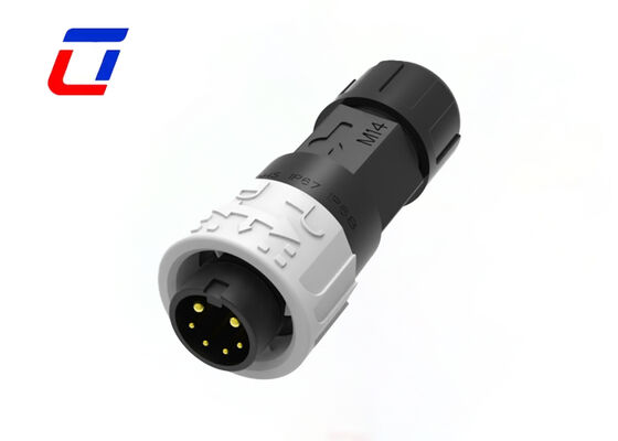 M16 2+4-pins connector ronde IP67 waterdichte kunststof buitenverlichtingsconnectoren