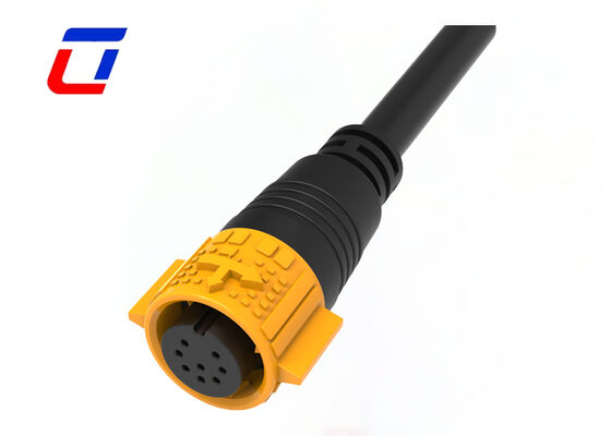 8-pins 300V mannelijke vrouwelijke kabelconnector M19 draad-naar-printplaat signaalconnector snelsluiting