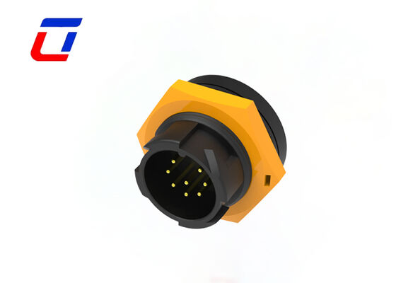 8-pins 300V mannelijke vrouwelijke kabelconnector M19 draad-naar-printplaat signaalconnector snelsluiting