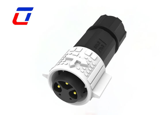 M19 Plastic Male Female Connectors 3+2 Pin Circulaire Power And Signal Connector