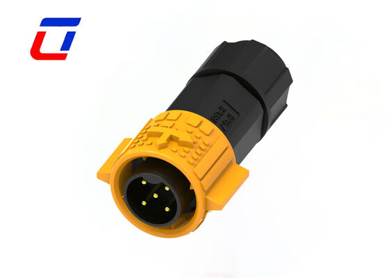 5-pins elektrische mannelijke en vrouwelijke connectoren M19, hoge stroom draad-naar-printplaat connector