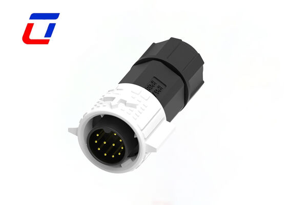 11-pins draad-naar-printplaat connector types M19 IP67 waterdichte connector gemaakt in China