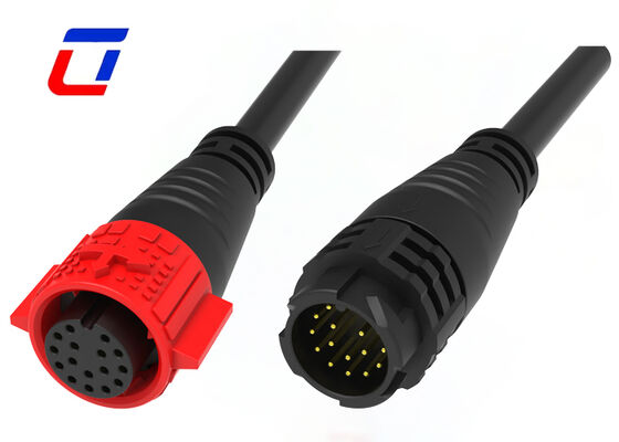 300V 16 pin man tot vrouw kabel connector M19 Circulaire verbindingen voor gegevensoverdracht
