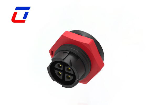 M16 Mannelijke Vrouwelijke Connector 10A 4-pins TUV Stekker Contactdozen Voor Stroom