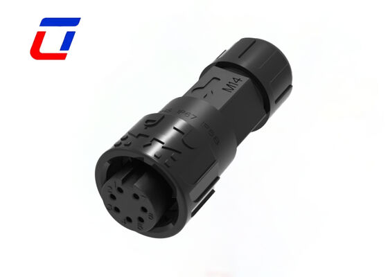 M16 waterdicht 7 pin connector laagspanning automotive messing goudgeplatte connectoren