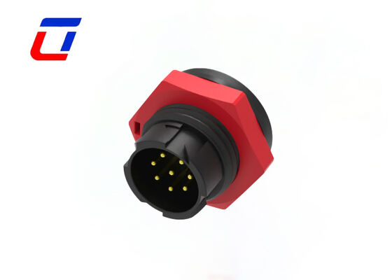 M16 8-pins Ronde Connectortypes Kabel-naar-print Industrieel Waterdicht Signaalconnector
