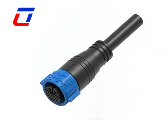 M25 2+20 pin waterdichte draadconnectoren IP67 Multipin connectoren Automotive