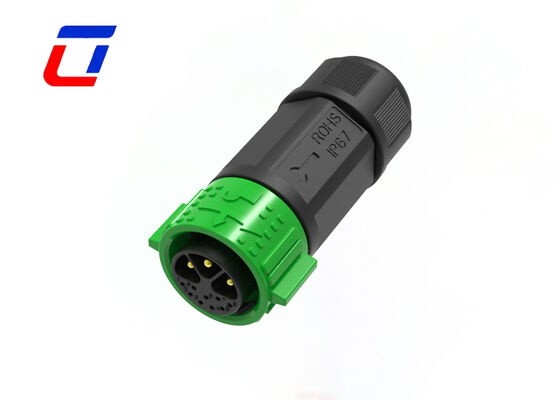 M25 3+13 Pin IP67 Waterdichte Connector Snelsluiting Multi-Pin Connectoren Voor Zonne-energie
