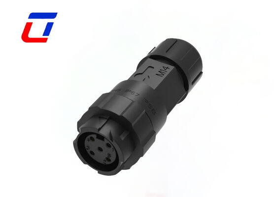 M16 5 Pin Male Female Connector 300V Waterproof  For Heavy-Duty Application