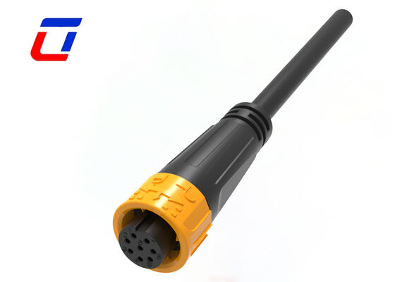 M16 mannelijke vrouwelijke connector 8-pins ODM data connector 5A kabel naar printplaat waterdicht