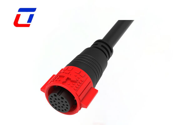 M19 Draad naar bord connector 2 pin power en 20 pin signaal gegoten kabel connector
