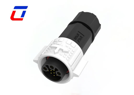 M19 waterdicht 12 pin aansluiting 3+9 Multi Pin PA66 Industrial Circular Connector