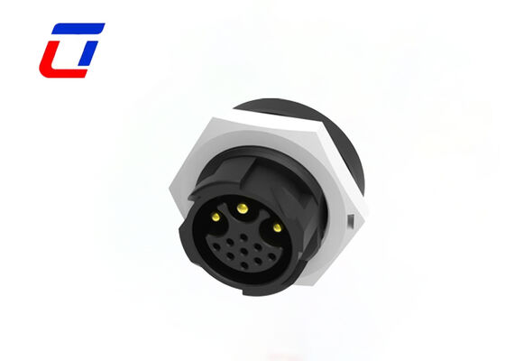M19 waterdicht 12 pin aansluiting 3+9 Multi Pin PA66 Industrial Circular Connector