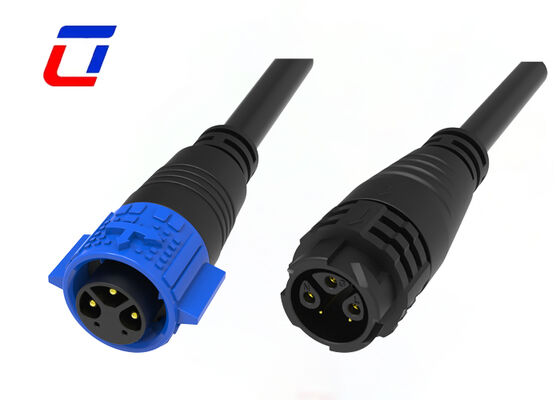 3+2-pins signaal- en voedingsconnector M19 waterdicht voor landschapsverlichting