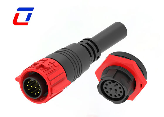 M19 12-pins waterdichte kabelconnector IP67 300V LED snelle connector