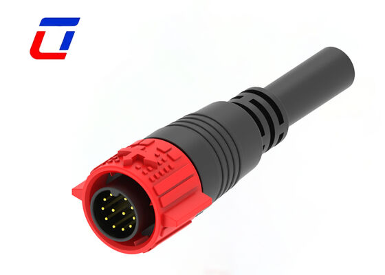 M19 12-pins waterdichte kabelconnector IP67 300V LED snelle connector