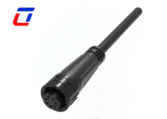 5A Mannelijke Vrouwelijke Kabelconnector M16 7-pins Industriële Gegevensconnector Typen