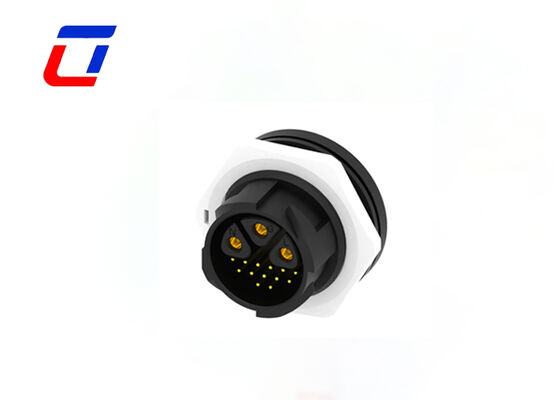 M25 3+13 Pin Waterdichte Kabelconnector Beste Push Lock Multi-Pin Connectoren