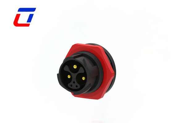 M25 3+3 Pin Led Connector Quick Lock Wire Splice Connector Waterdicht IP67