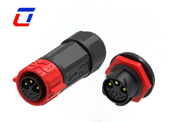 300V M25 3+9 Pin Waterdicht Connector Push Pull Multi Pin ODM Connector Types