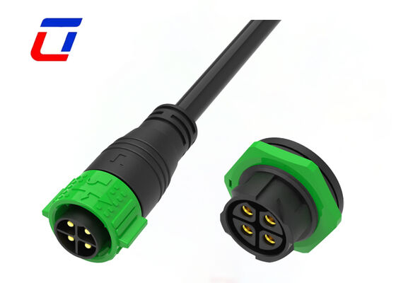50A M25 Power Waterdichte Connector 4 Pin Betrouwbare Waterdichte Mannelijke Vrouwelijke Connectoren