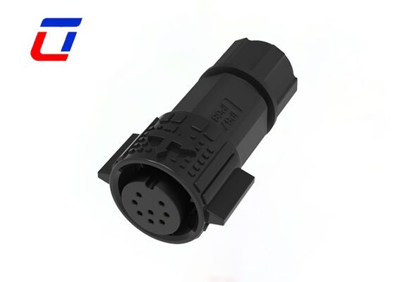 8 Pin M19 Waterproof Male To Female Connector Circular Data Connector Types