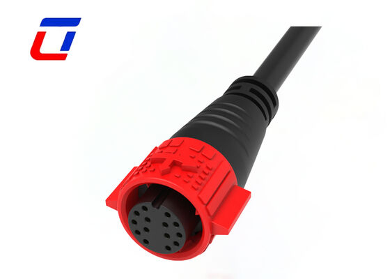 M19 14 pin waterdicht kabel aansluiting 300V laagspanning IP67 zonneconnectoren