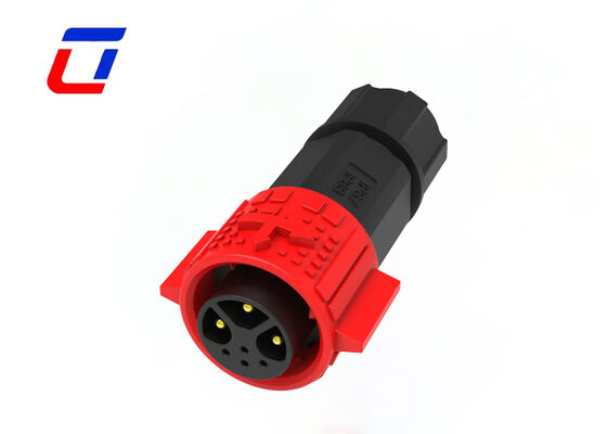 M19 Ronde Connector Types 3+4 Pin Waterdichte Plastic PA66 Stroom Data Connectoren