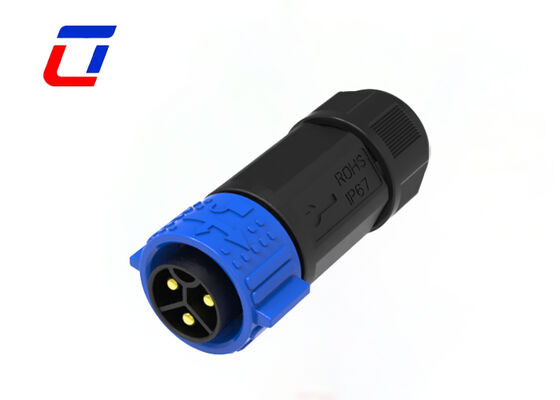 IP67 ronde connectoren M25 50A hoge stroom 3-pins connector mannelijk en vrouwelijk
